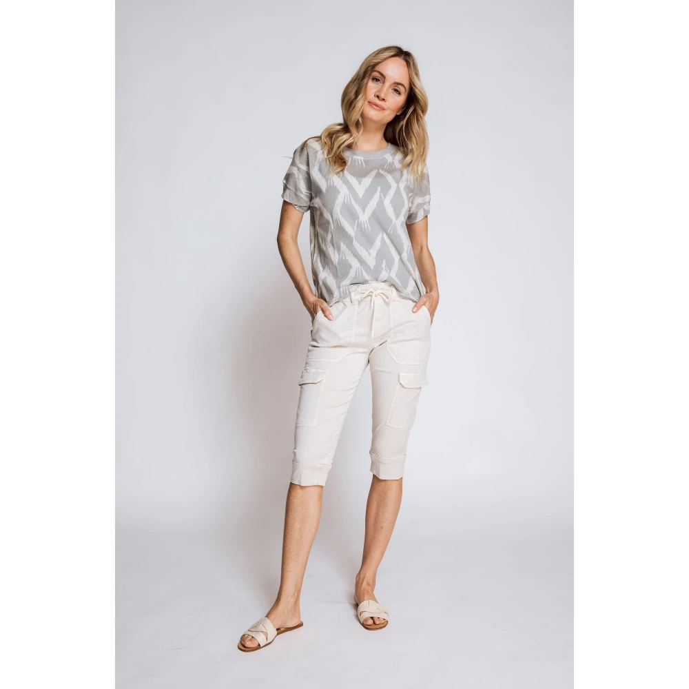 Zhrill Capri pants Zhdaisey Capri Beige Dames