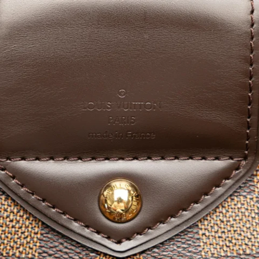 Louis Vuitton Vintage Pre-owned Plastic shoulder-bags Brown Dames