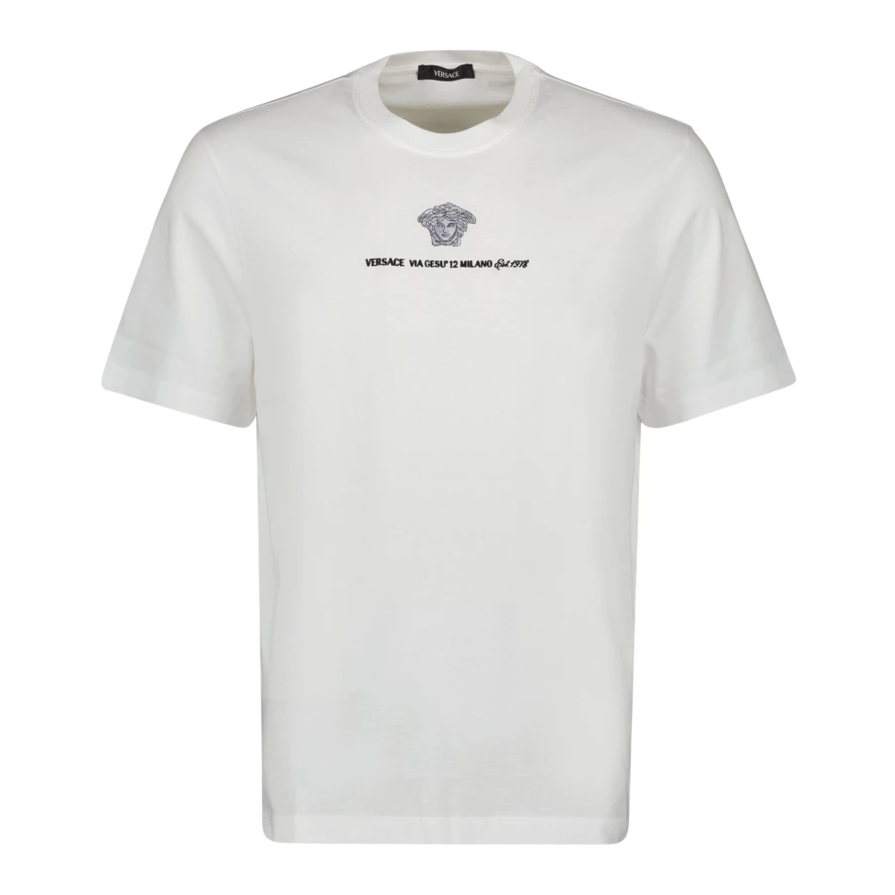 Versace - Tops > T-Shirts - White - Versace - Modalova