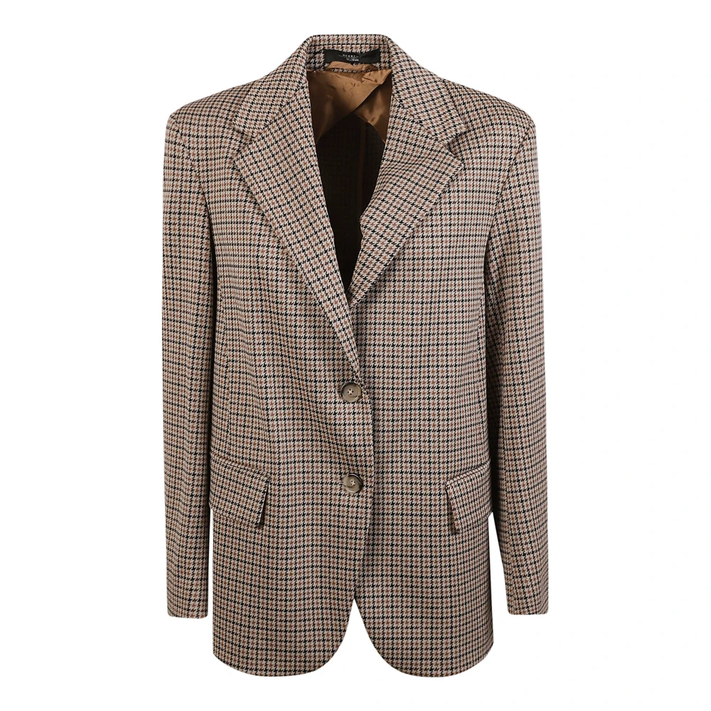Max Mara Weekend Bruine Jassen Veletta Brown Dames
