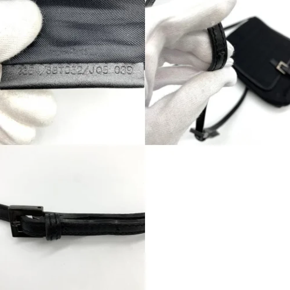 Fendi Vintage Pre-owned Canvas fendi-bags Black Dames