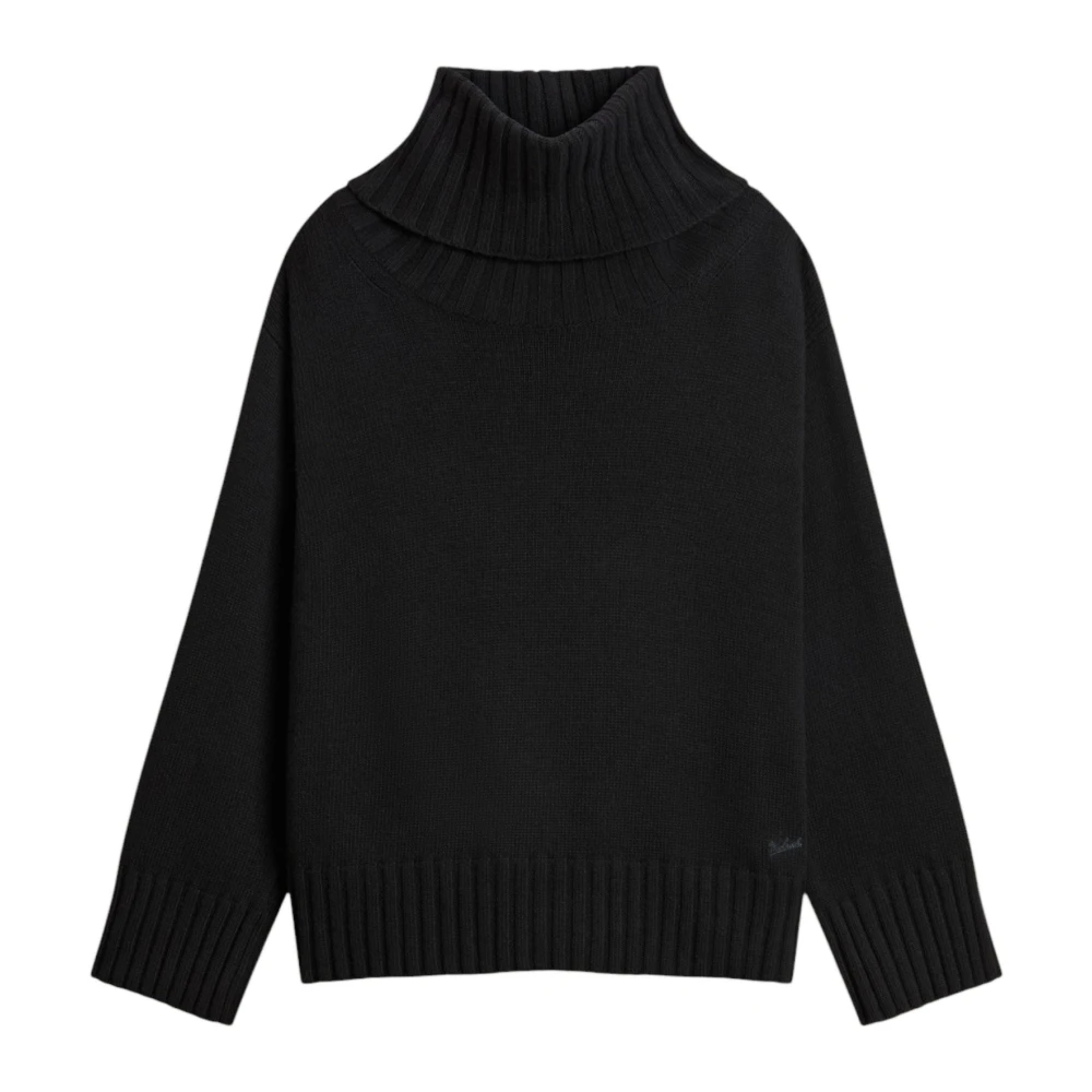 Woolrich Donna Nero Maglie, M, New,