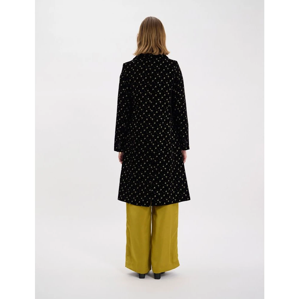 Ines De La Fressange Paris Franck Coat Black Dames