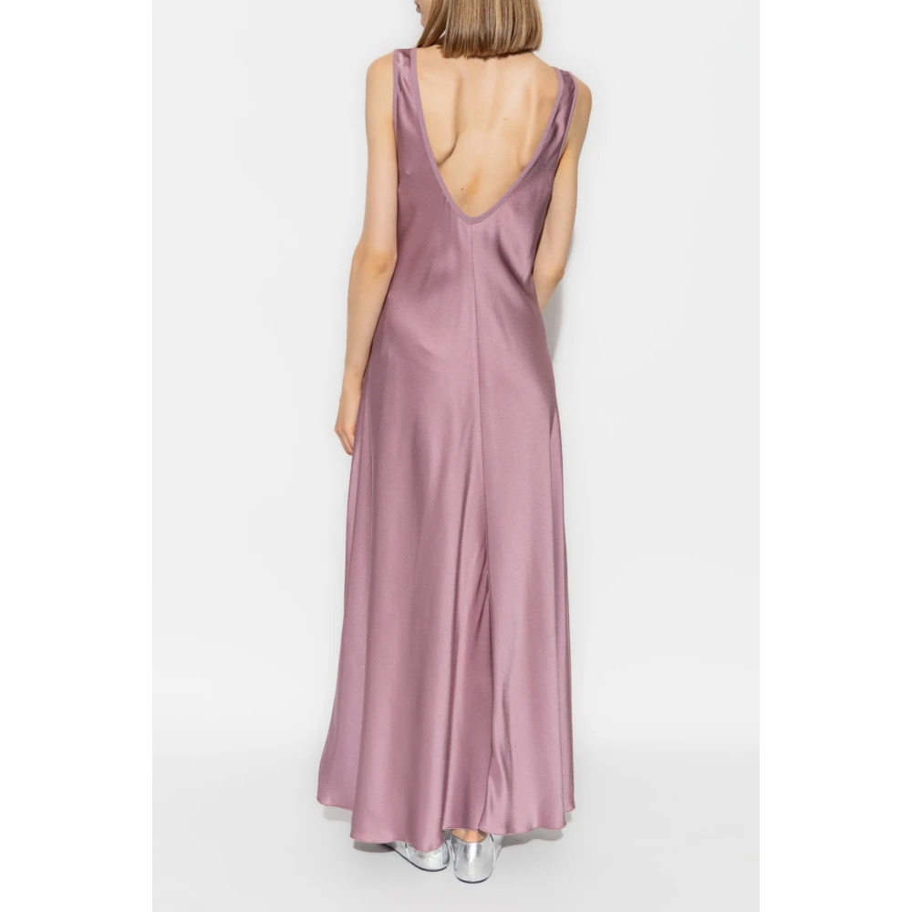 Forte Jurk met bandjes Purple Dames