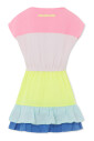 robe-multicolore-a-manches-courtes