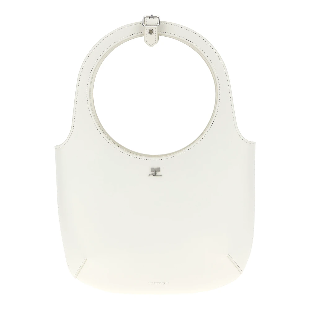 Courrèges Women's White Handbags, One Size, Handbag