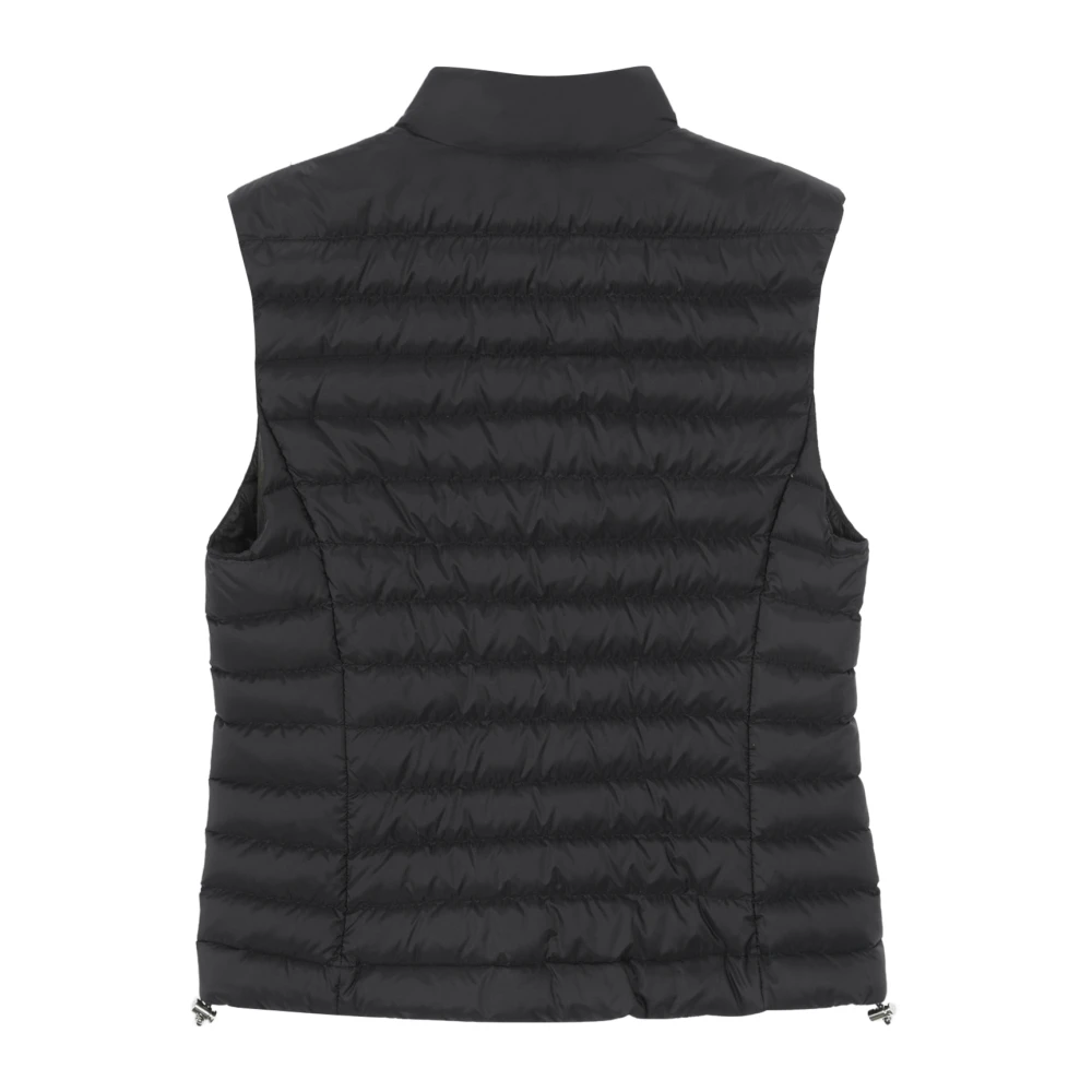 duvetica Zwarte Buitenkleding Vest Aw24 Black Dames