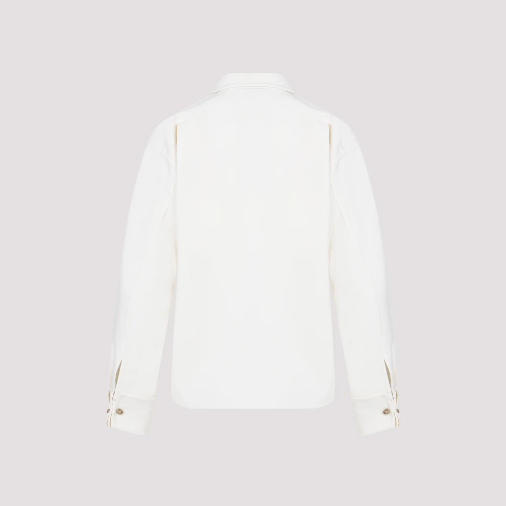 Max Mara Tirolo Shirt Jacket in Wit White Dames