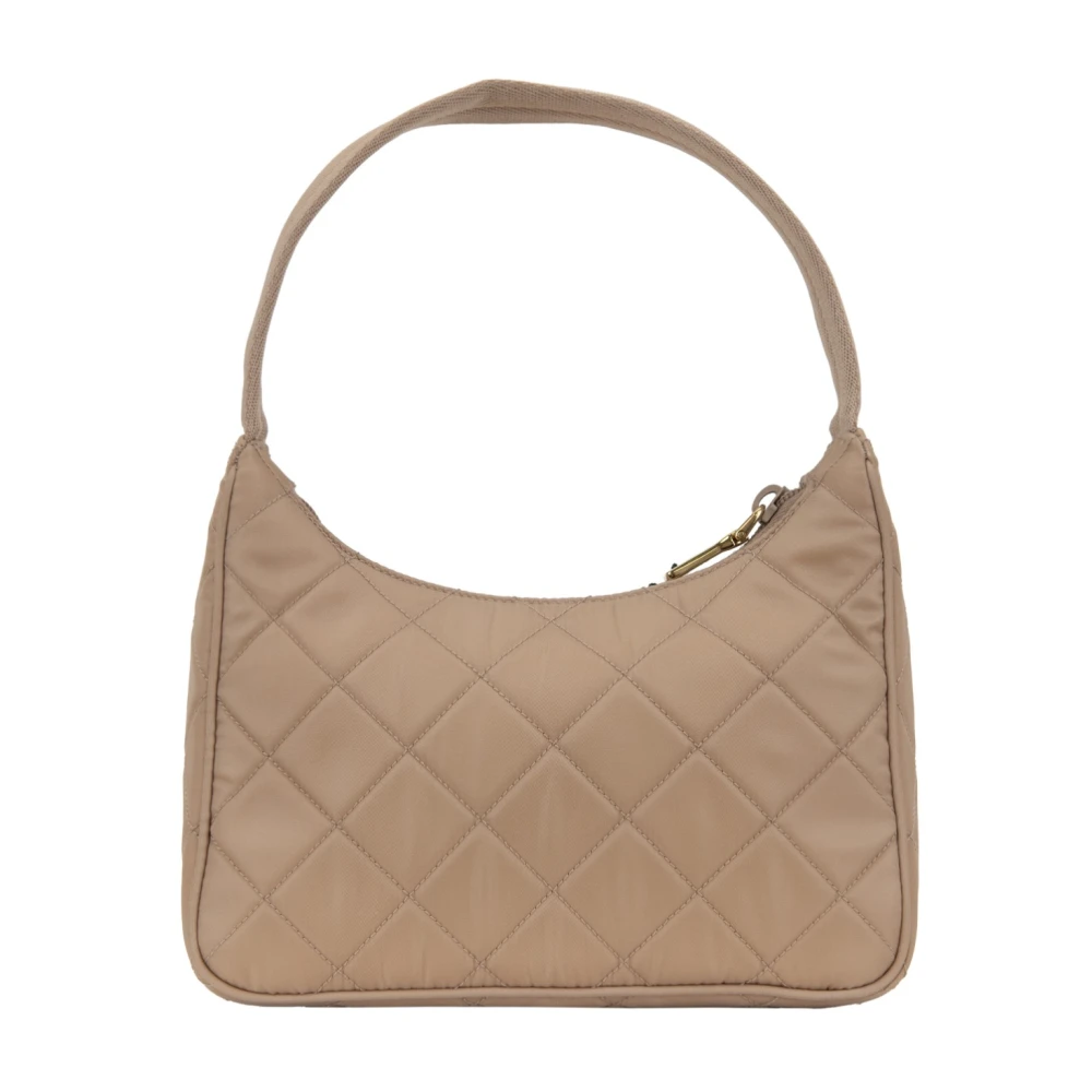 Prada Stijlvolle Handtas met Rits Beige Dames
