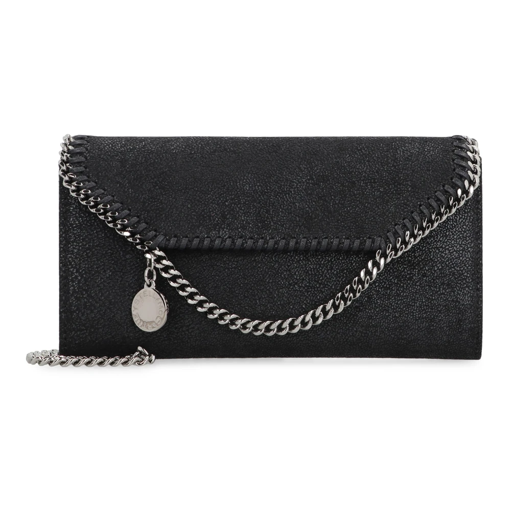 Stella Mccartney Donna Nero - Falabella Wallet-On-Chain - Accessories - One Size