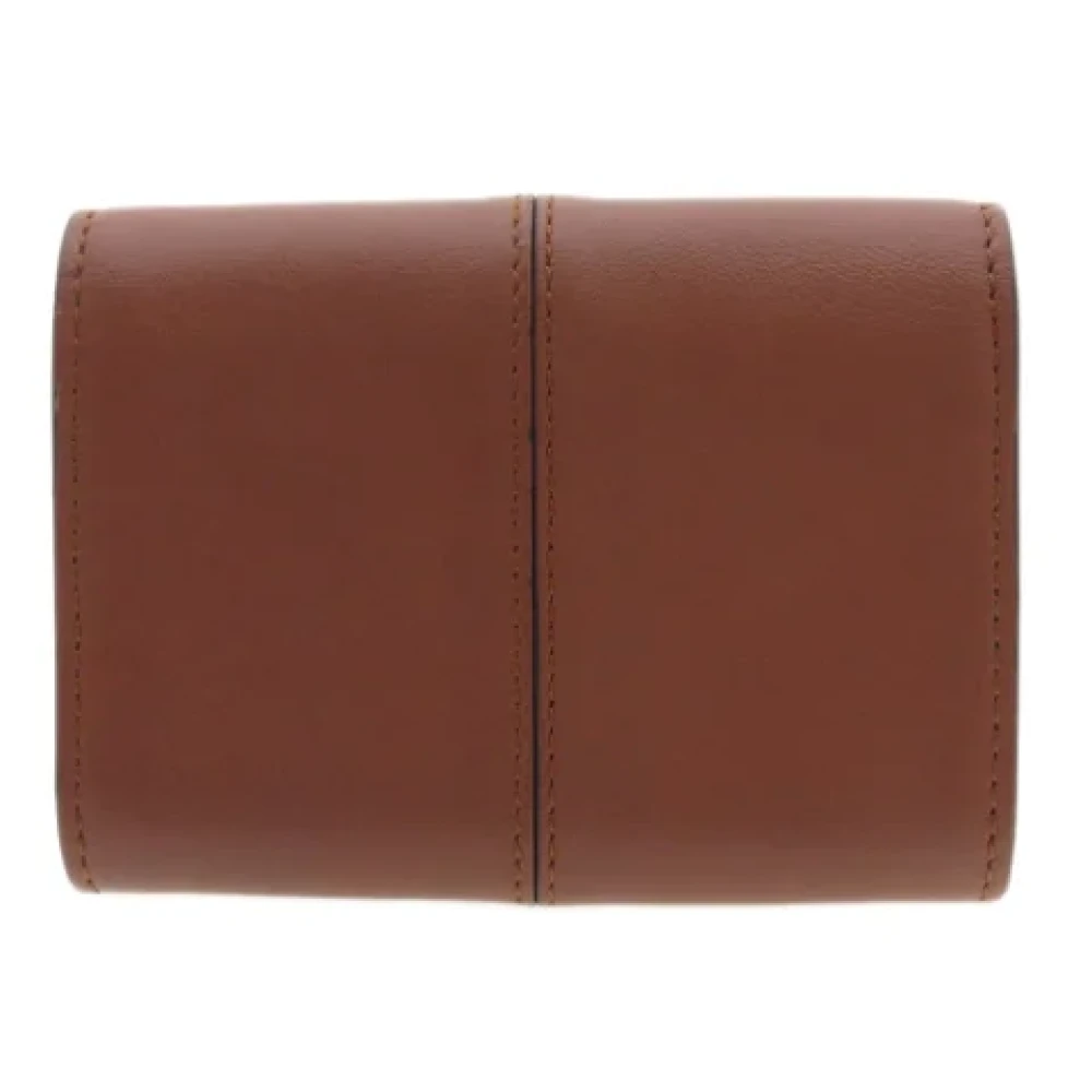 Fendi Vintage Pre-owned Leather wallets Brown Dames