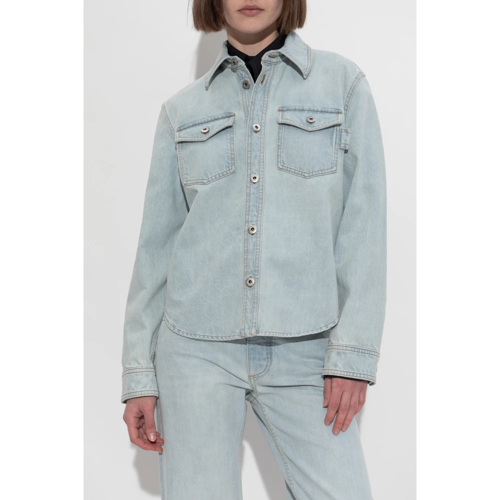 Bottega Veneta Denim overhemd Blue Dames