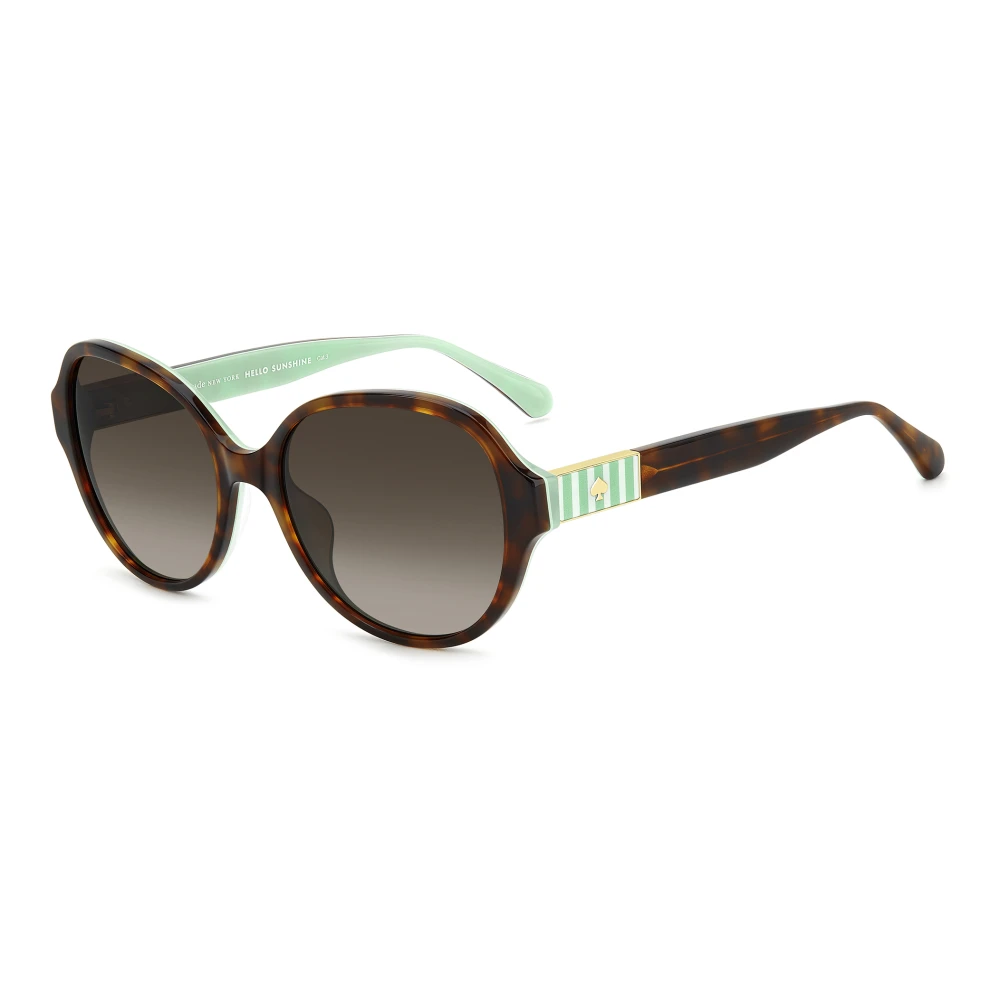 Kate Spade Women's Green Polarized Sunglasses Emalie Havana