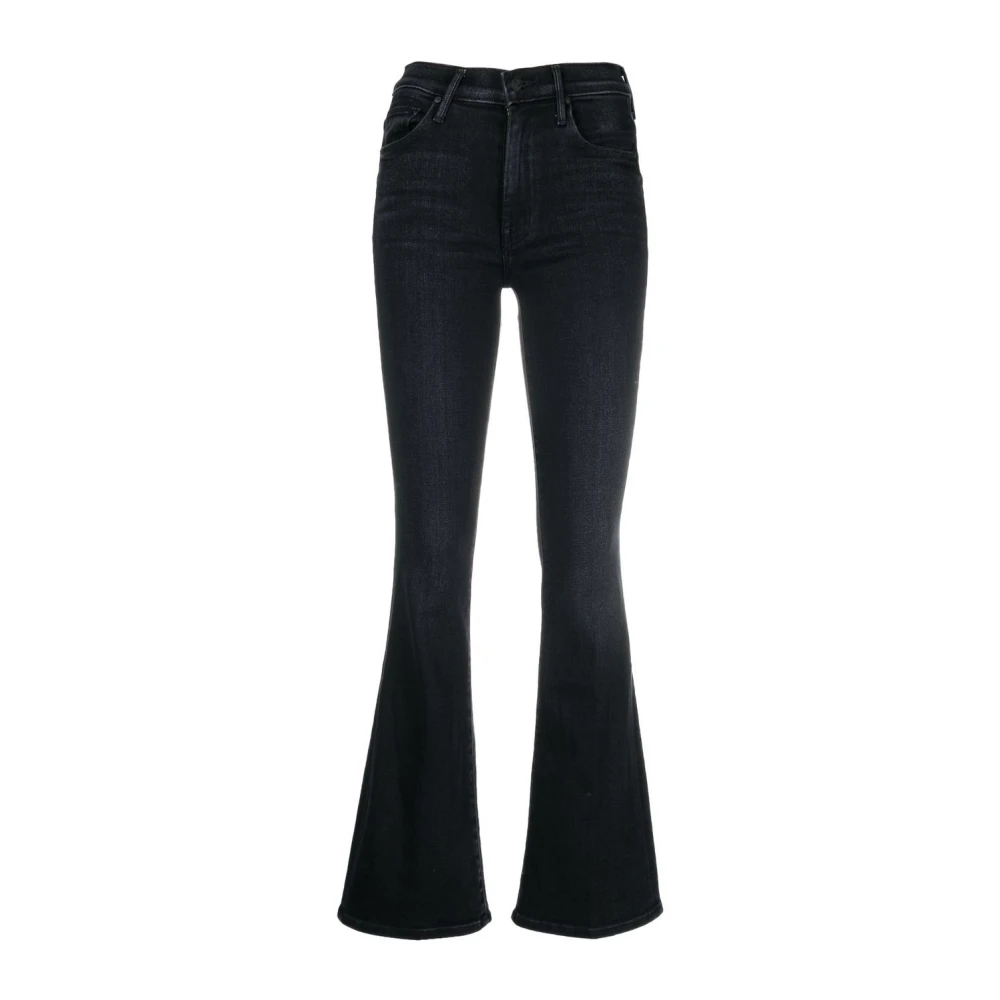 Mother Blauwe Flared Jeans voor Vrouwen Black Dames