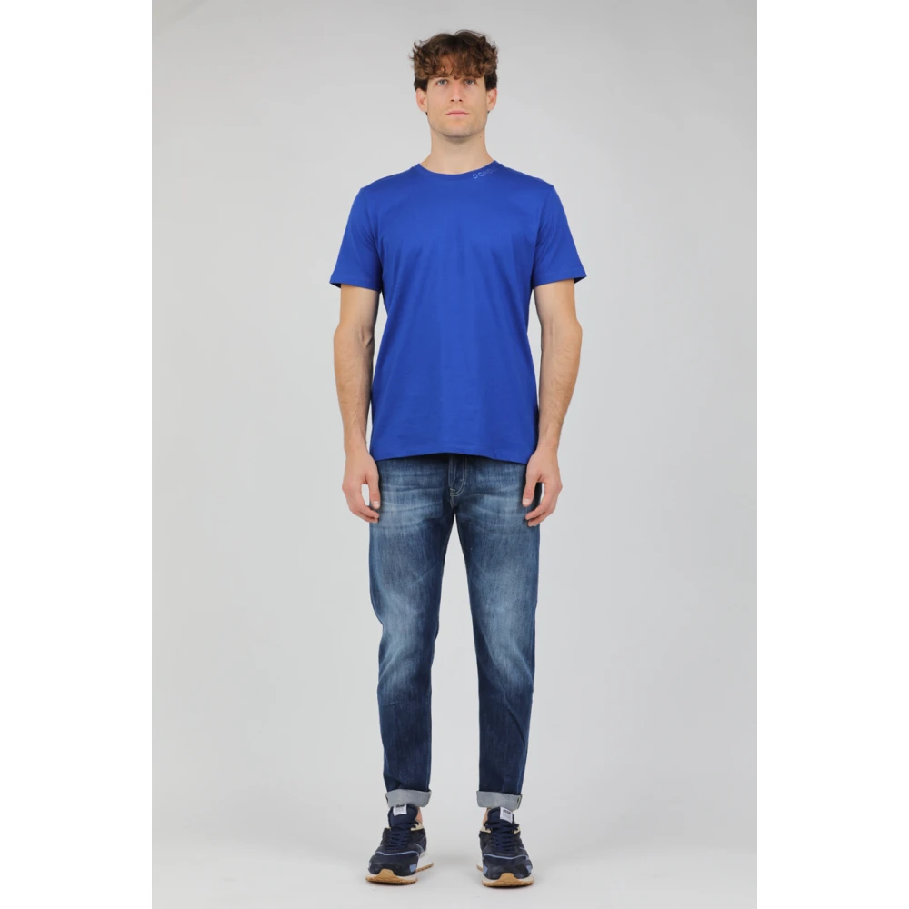 Dondup Reguliere Denim Stretch Jeans Icon Blue Heren