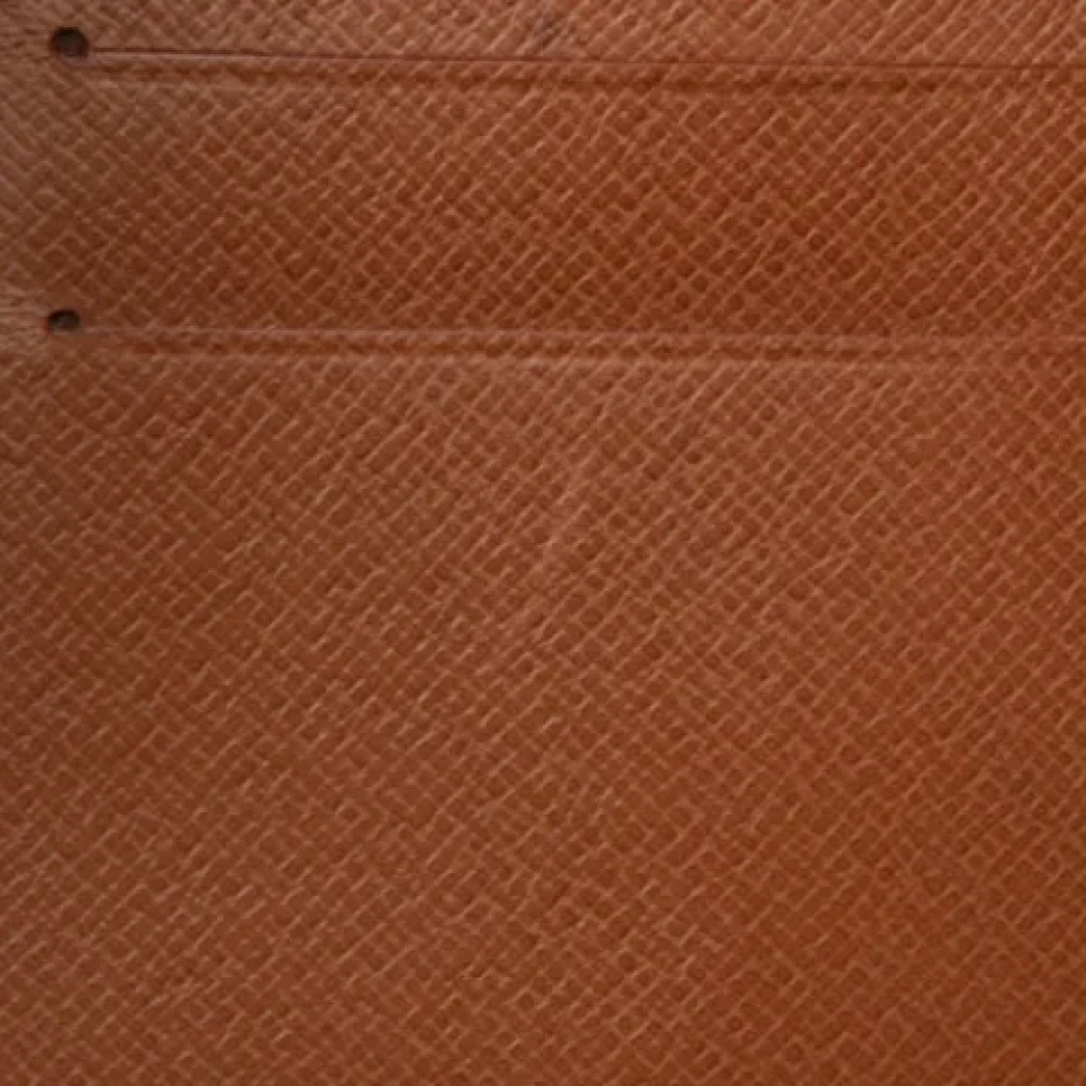 Louis Vuitton Vintage Pre-owned Canvas wallets Brown Dames
