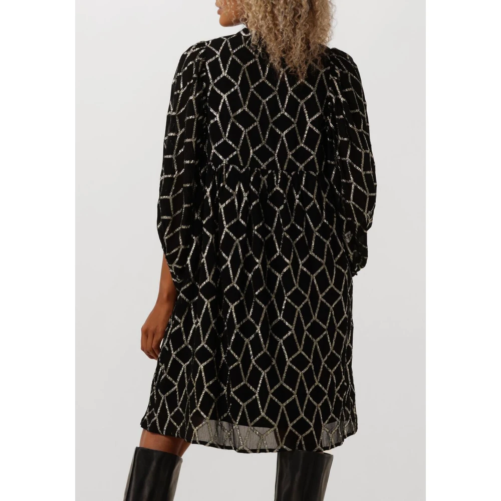 Bruuns Bazaar Zwarte Mini-jurk Scome Sarina Black Dames