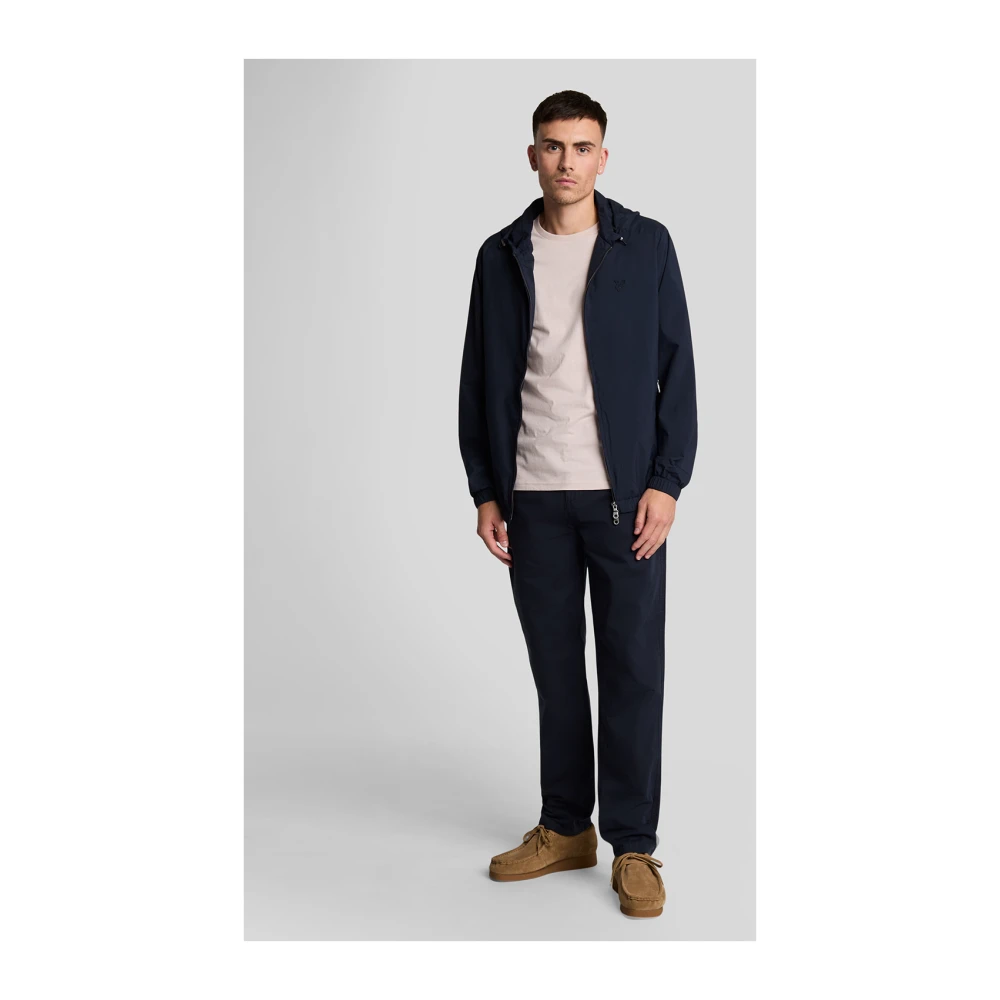 Lyle & Scott Broek Vijf Zakken Chino Blue Heren