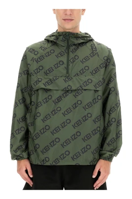 All-Over Logo Anorak