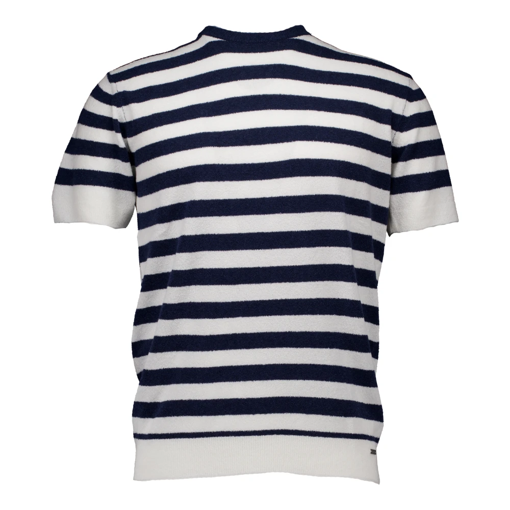 Gentiluomo Round ss t-shirts donkerblauw Blue Heren