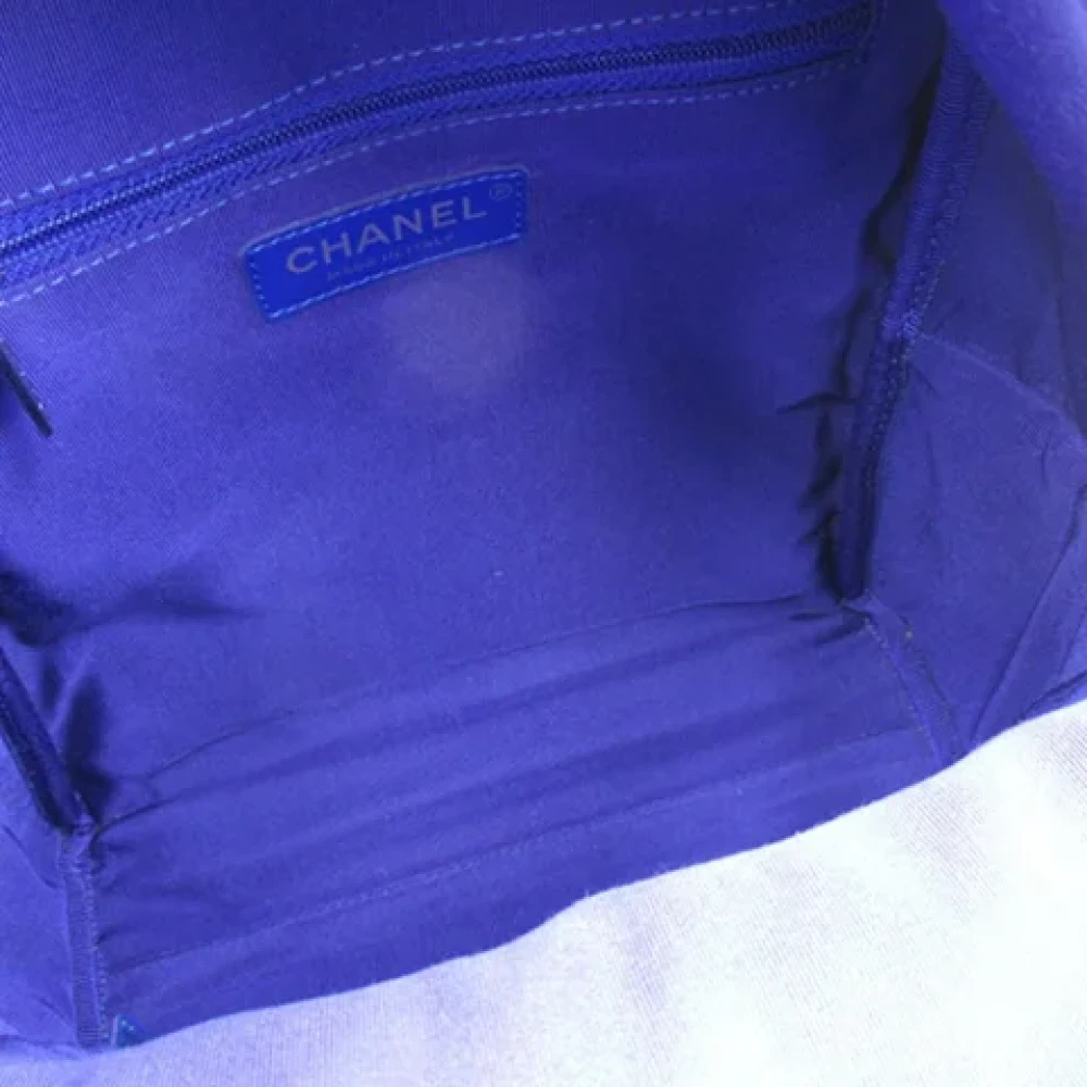 Chanel Vintage Pre-owned Leather backpacks Multicolor Dames