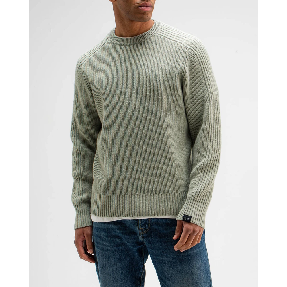 Butcher of Blue Blauwe Ward Crew Sweatshirt Green Heren