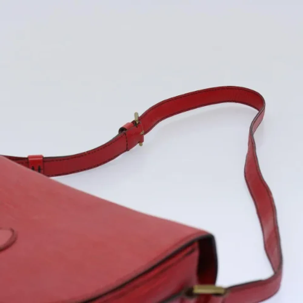 Louis Vuitton Vintage Pre-owned Leather shoulder-bags Red Dames