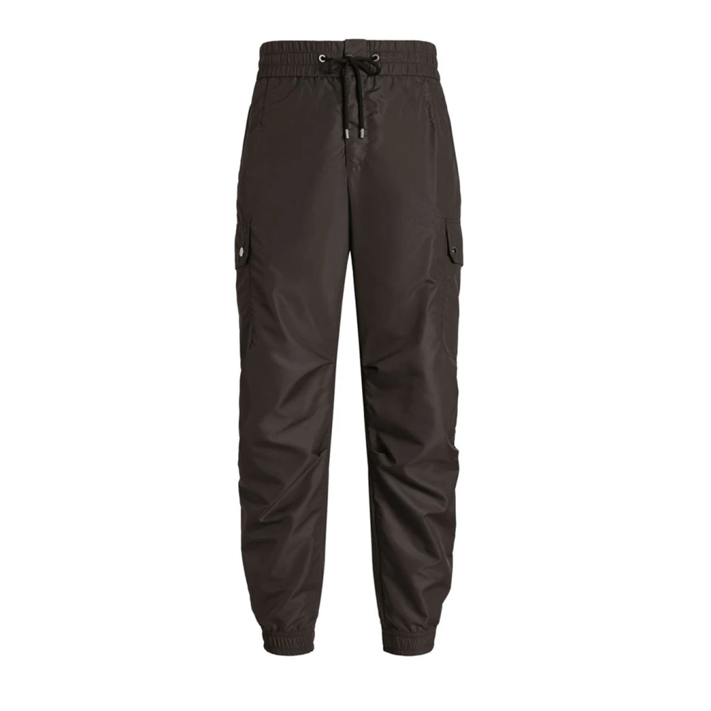 Dolce & Gabbana Uomo Grigio - Nylon Canvas Cargo Pants - Trousers - L
