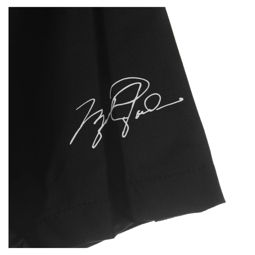 Jordan Zwarte Statement Jas met Ritssluiting Black Heren