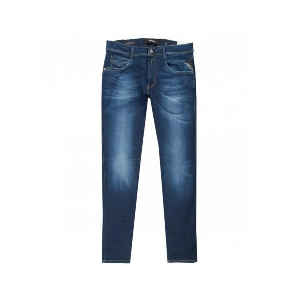 Replay Slim-fit Jeans Blue Heren