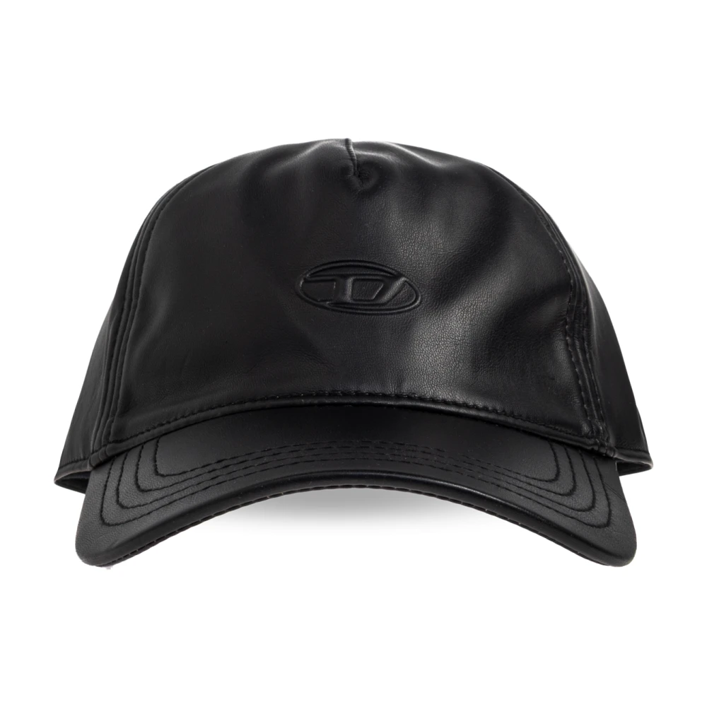 Diesel Herr Svart Accessoarer M, Bomull, C-Heather Cap