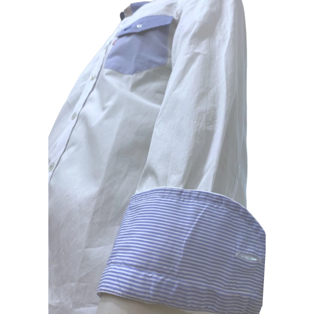 Harmont & Blaine Lange Mouw Shirt White Heren