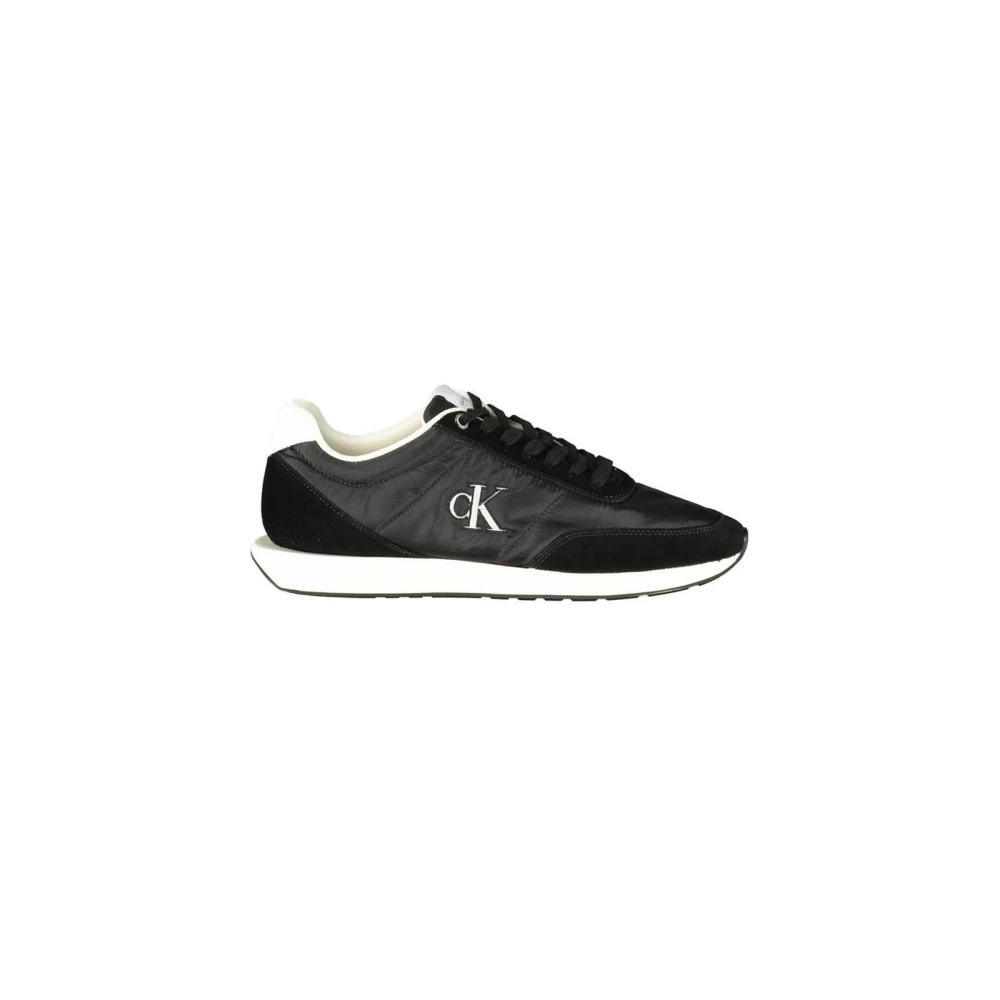 Calvin Klein Men's Black Eco-Friendly Polyester Sneaker