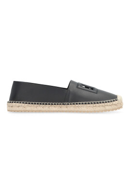 embossed-logo-leather-espadrilles