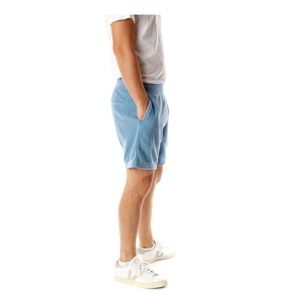 Pleasures Gezellige Fleece Shorts Blue Heren