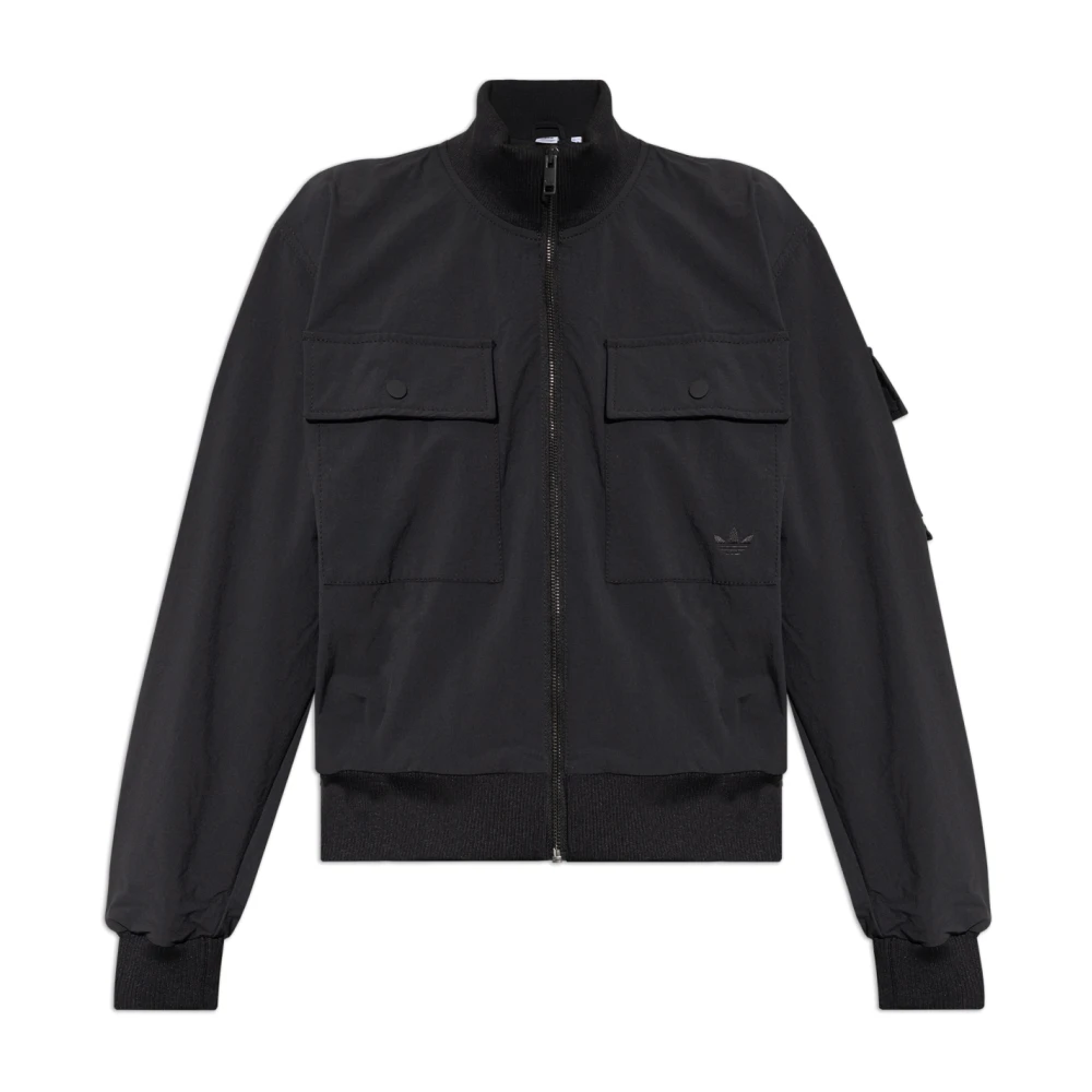 Adidas Originals Lichtgewicht jas met zakken Black Dames