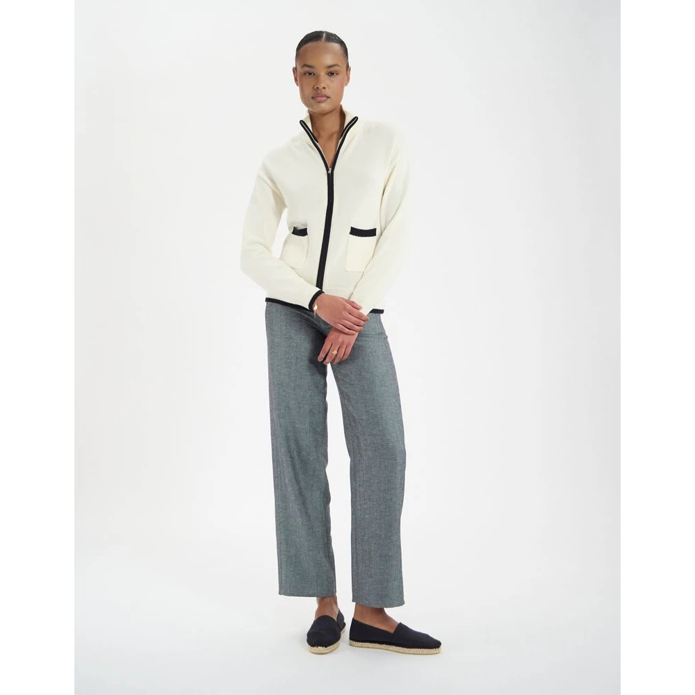 Ines De La Fressange Paris Atticus katoenen vest Beige Dames