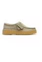 chaussure-a-lacets-verte-pour-femmes