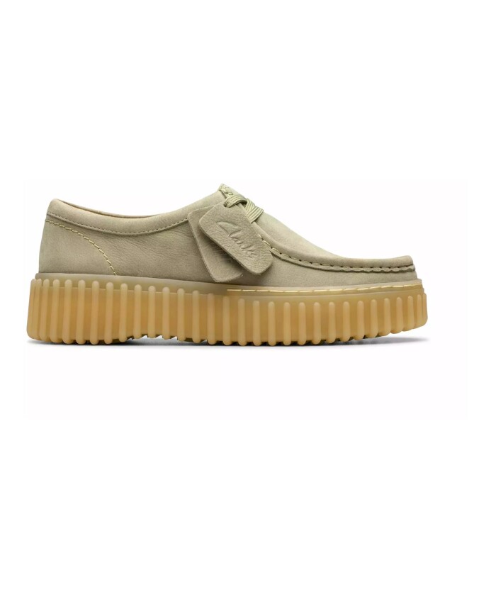 chaussure-a-lacets-verte-pour-femmes