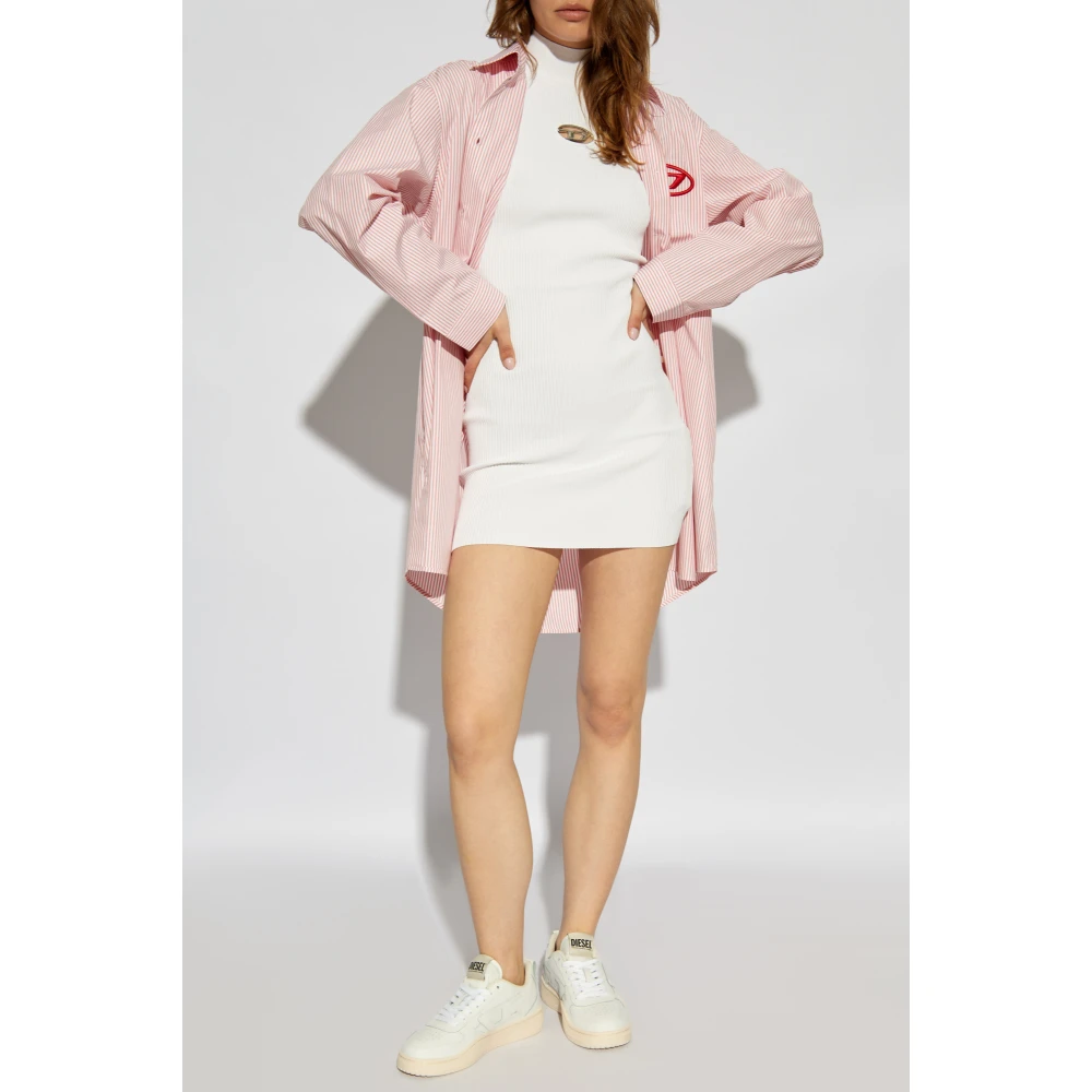 Diesel Jurk M-Onervax White Dames