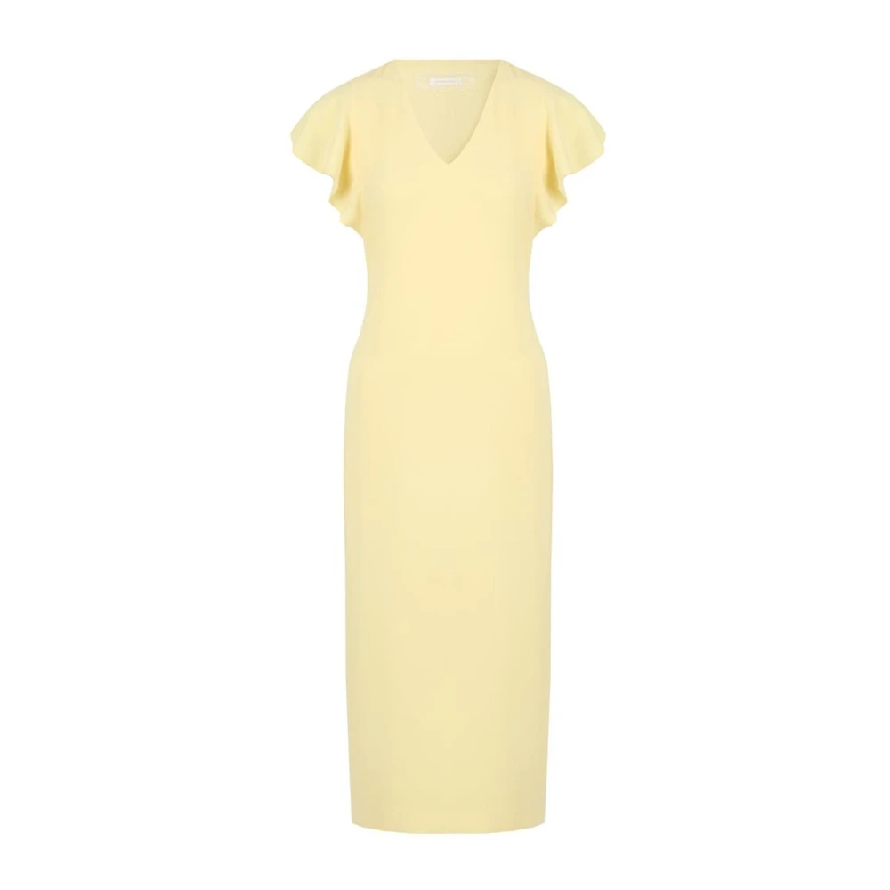 PATRIZIA PEPE Midi Dresses Yellow Dames