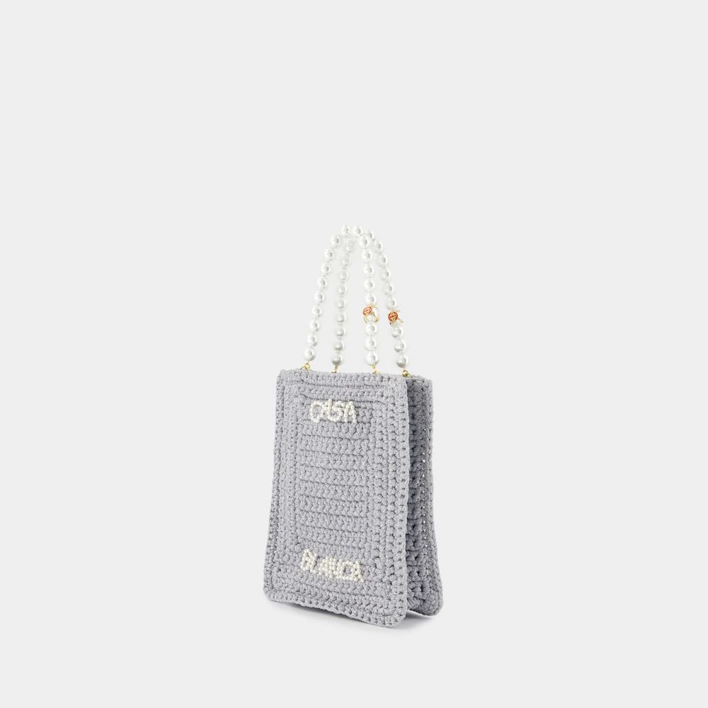 Casablanca Grijze Synthetische Mini Shopper Gray Dames