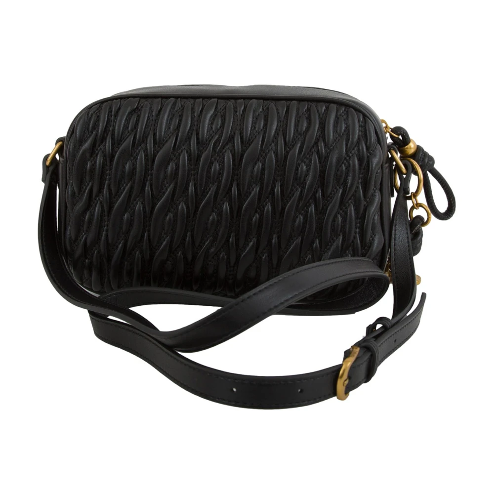 Liu Jo Zwarte Aktetas Elegante Stijl Black Dames