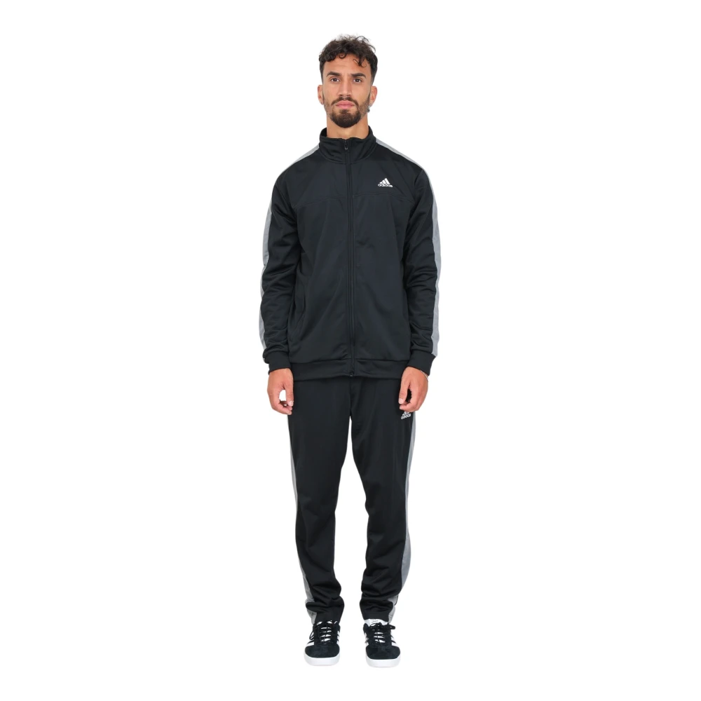 Adidas Sportief Zwart Trainingspak Herfst Winter Black Heren