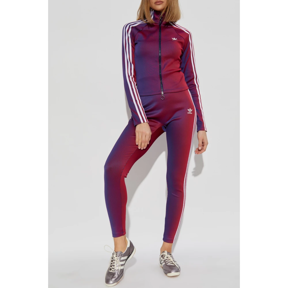 adidas Originals Leggings met bedrukt logo Multicolor Dames