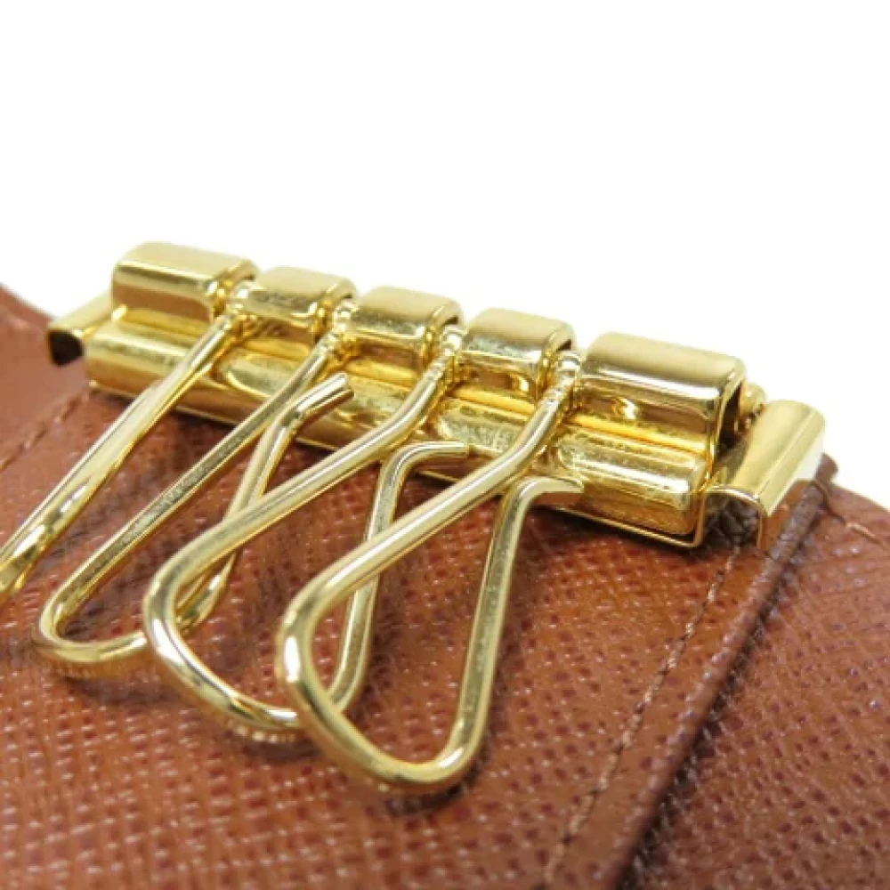 Louis Vuitton Vintage Pre-owned Canvas key-holders Brown Dames
