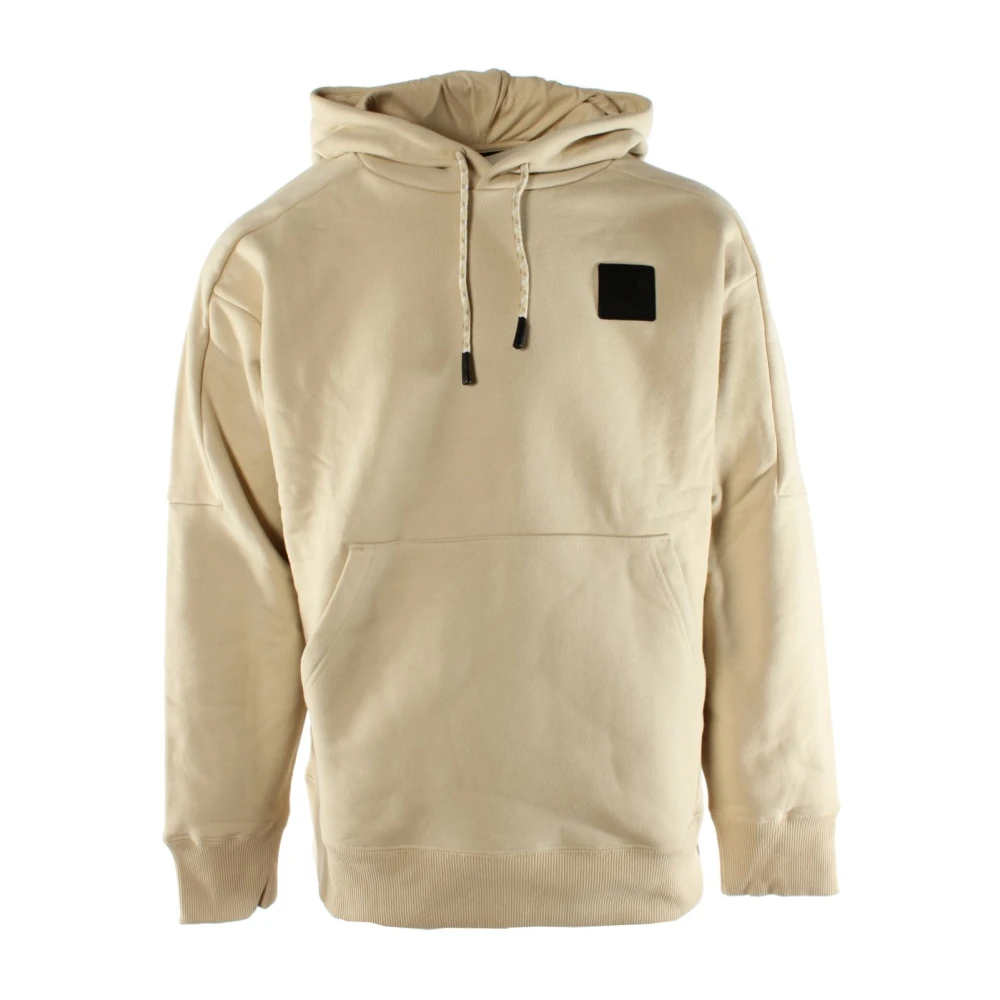 The North Face Men's Beige Long Sleeve Training Tops, S, Cotton Jumper For