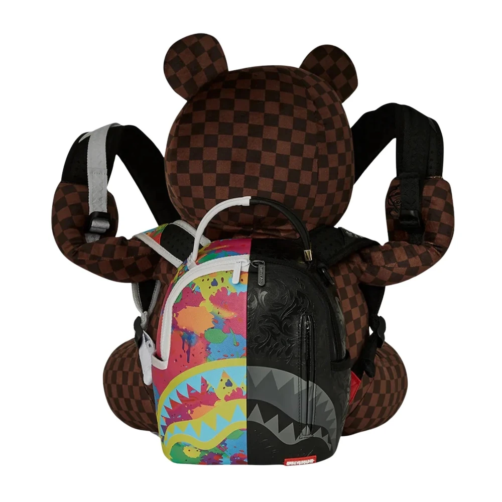 Sprayground Bruine Beer Rugzak Limited Edition Brown Dames
