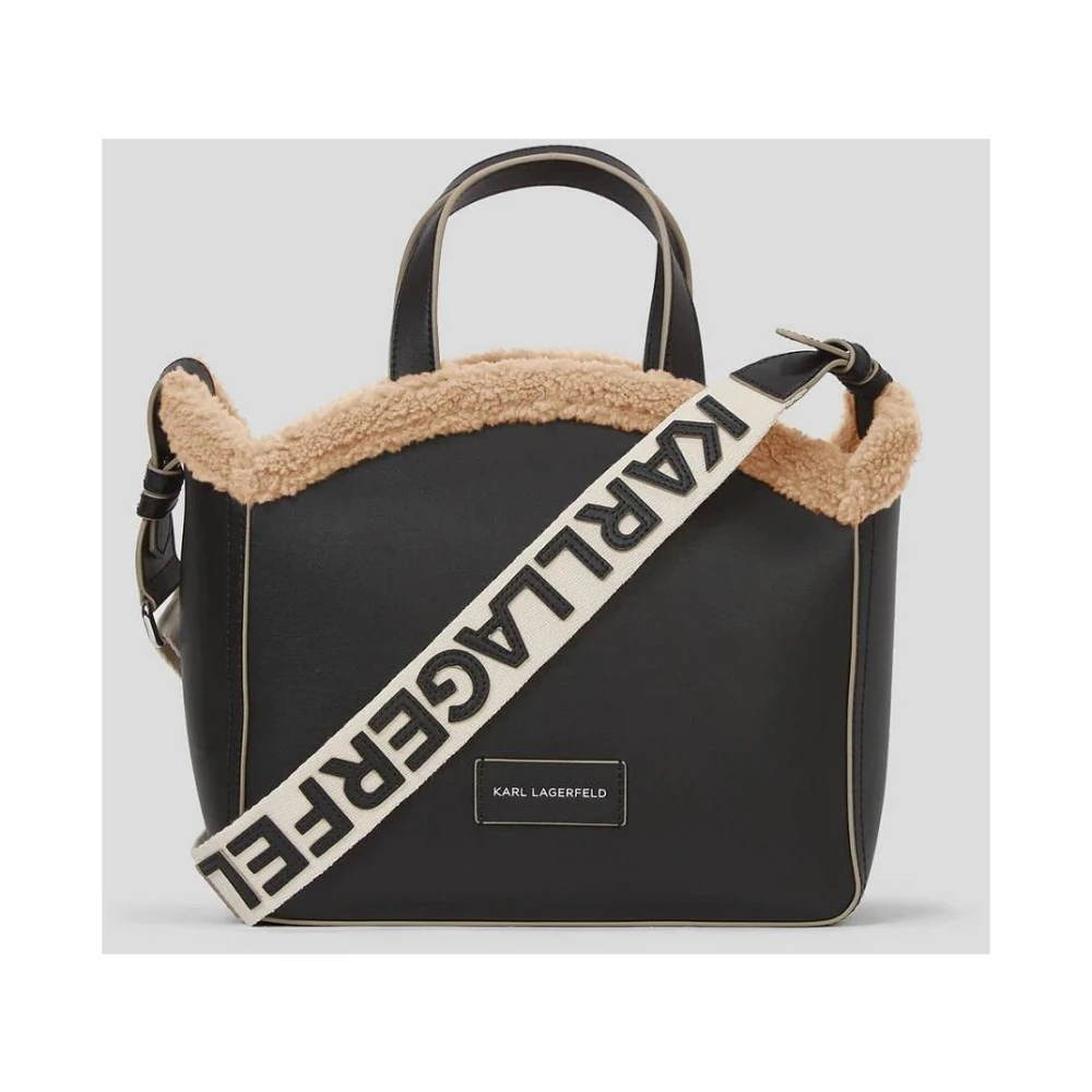 Karl Lagerfeld Hand- en schoudertas Black Dames
