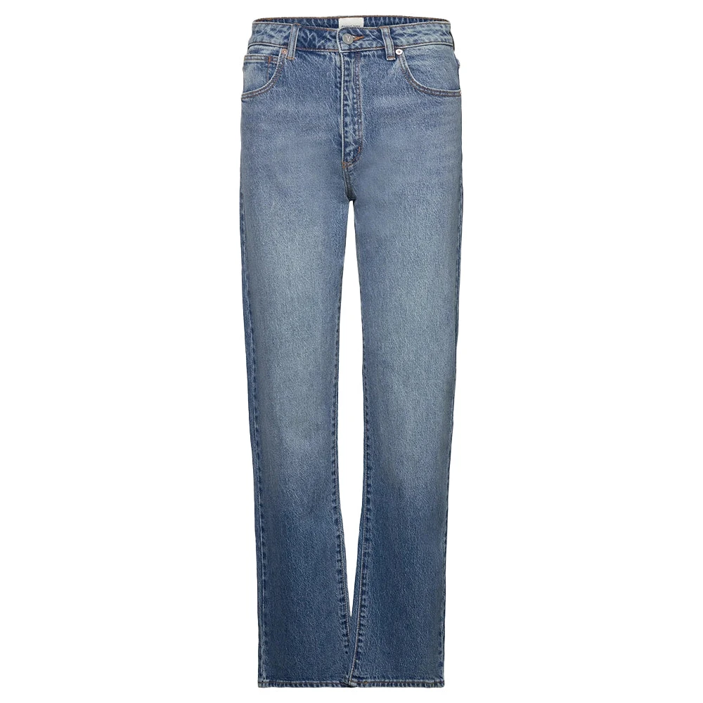 Abrand Jeans Hoge Rechte Jeans Erin Blue Dames
